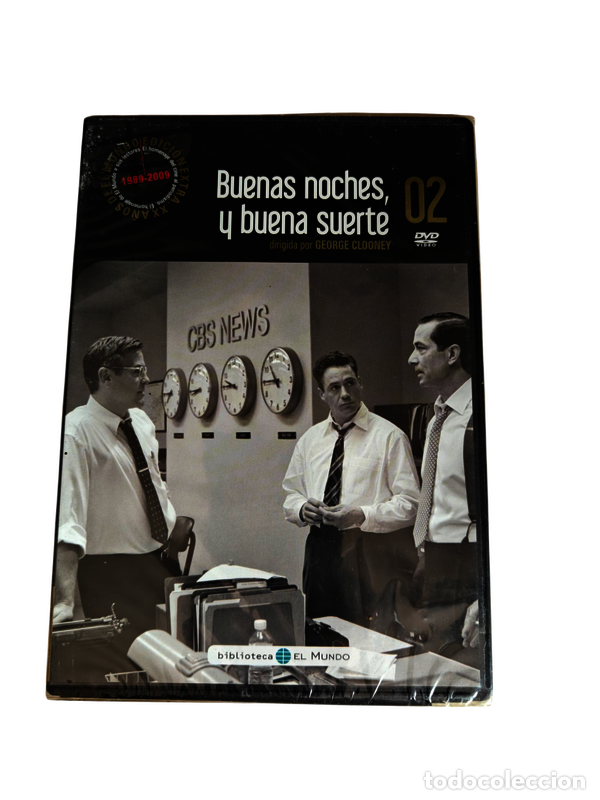 Cinema: TF14 Buenas noches y buena suerte DVD TAPA FINA PRECINTADO