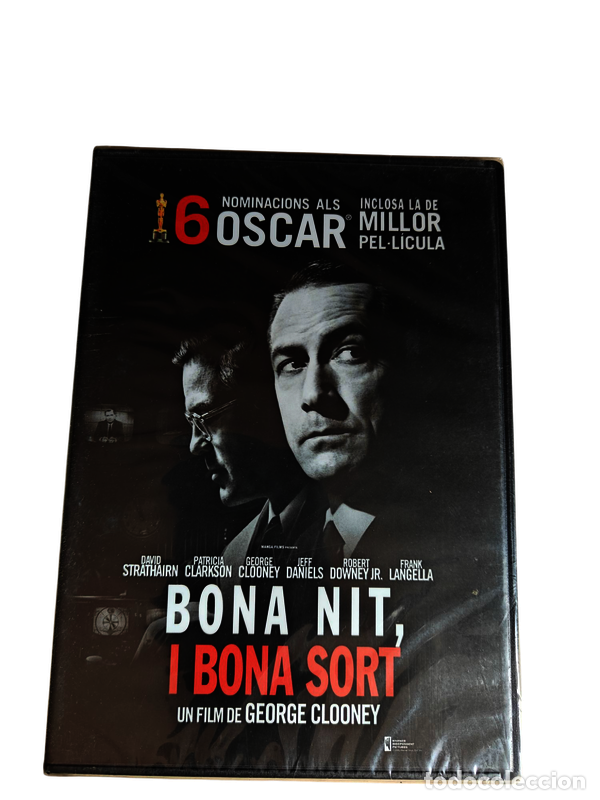 Cinema: TF16 Bona nit i bona sort DVD TAPA FINA PRECINTADO