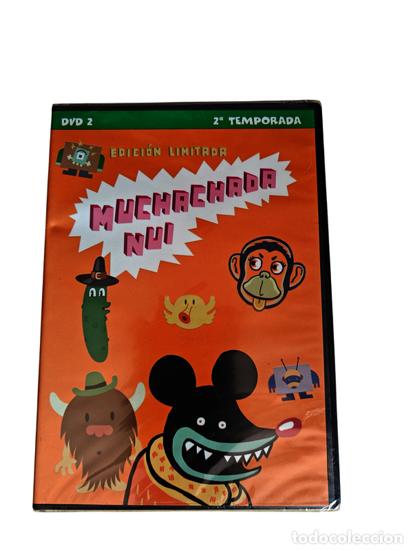 Kino: TF17 Muchachada nui dvd 2 2a temporada DVD TAPA FINA PRECINTADO