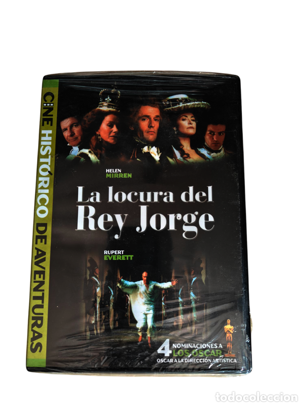 Cinema: TF17 La locura del rey Jorge DVD TAPA FINA PRECINTADO