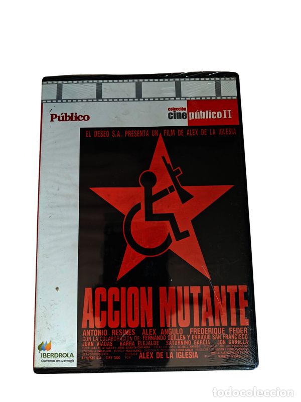 Cinema: TF17 Accion mutante DVD TAPA FINA PRECINTADO