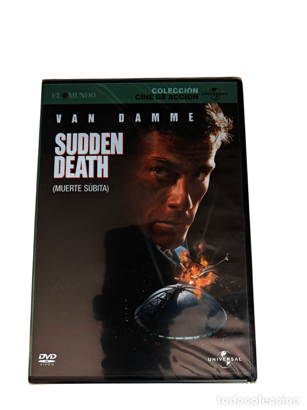 Cinema: TF17 Sudden Death, muerte subita DVD TAPA FINA PRECINTADO
