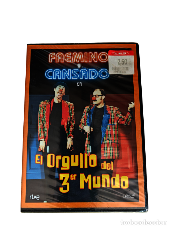 Cinema: TF17 Faemino y cansado, el orgullo del 3er mundo DVD TAPA FINA PRECINTADO