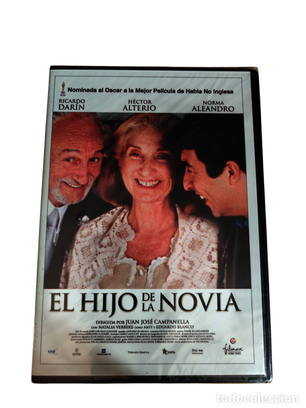 Cinema: TF18 El hijo de la novia DVD TAPA FINA PRECINTADO