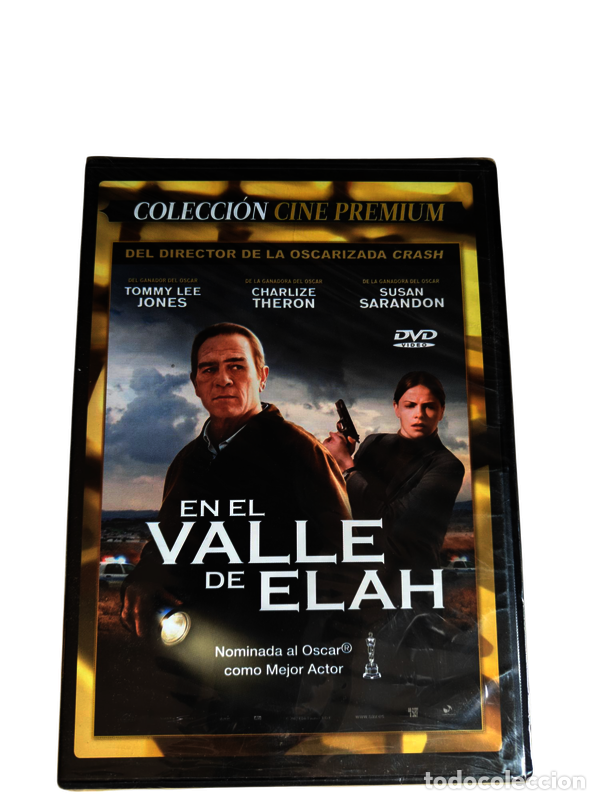 Cinema: TF16 En el valle de Elah DVD TAPA FINA PRECINTADO
