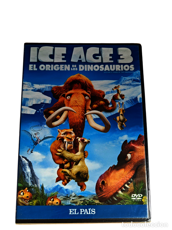 Cinema: TF16 Ice hage 3, El origen de los dinosaurios DVD TAPA FINA PRECINTADO