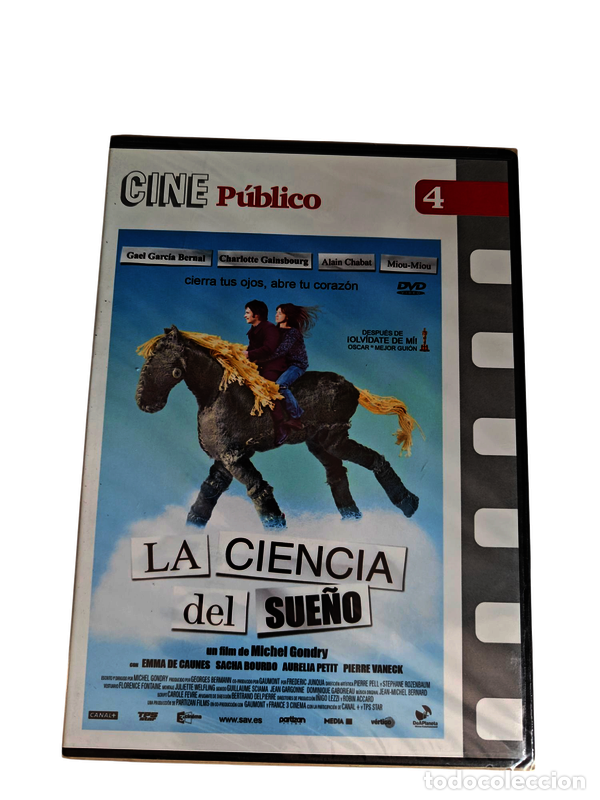 Cinema: TF18 La ciencia del sue&ntilde;o DVD TAPA FINA PRECINTADO