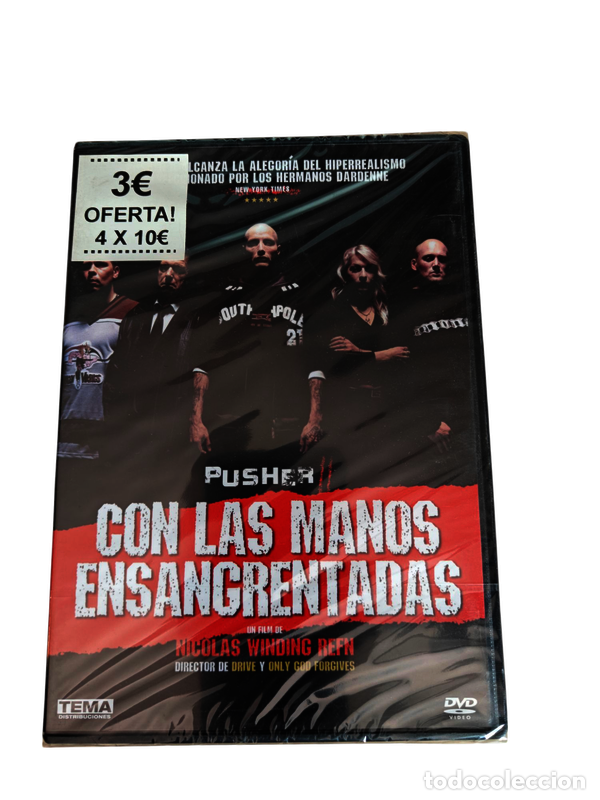 Cinema: ND18 Con las manos ensangrentadas DVD PRECINTADO