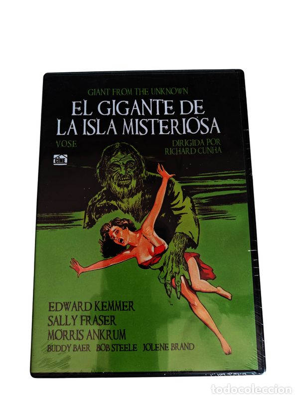 Cinema: ND10 El gigante de la isla misteriosa DVD PRECINTADO
