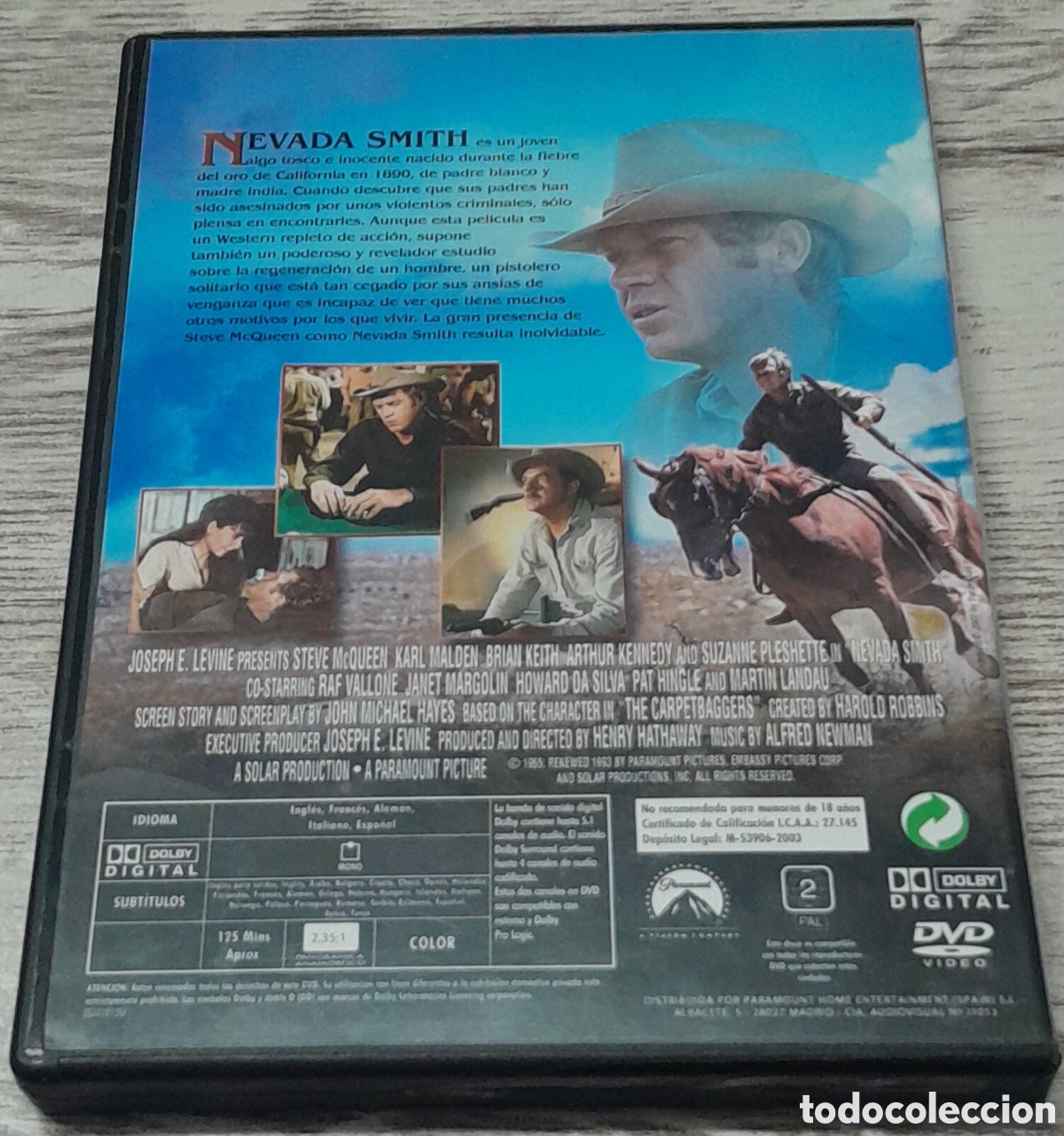 Cine: NEVADA SMITH - STEVE MCQUEEN - Foto 2