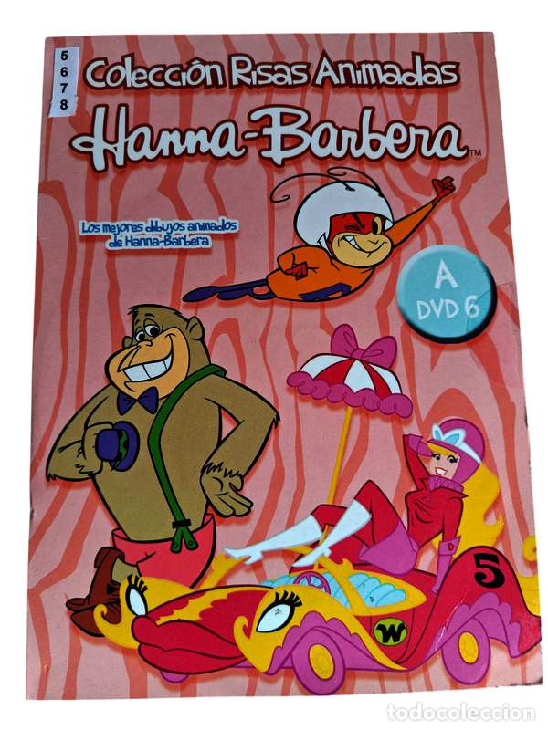 Cine: CNT5678 Hanna Barbera A DVD 6 DVD EDICION CARTON