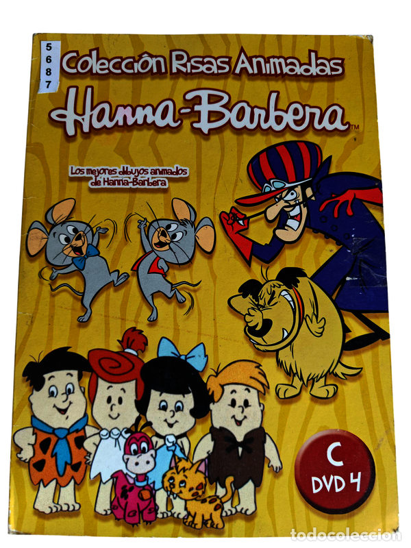 Cine: CNT5687 Hanna Barbera C DVD 4 DVD EDICION CARTON