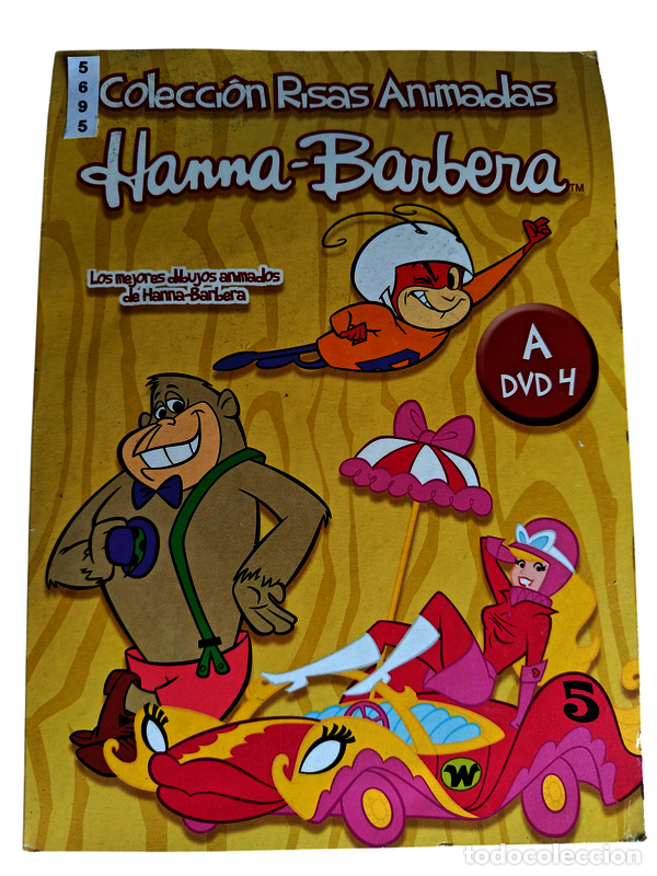 Cine: CNT5694 Hanna Barbera A DVD 4 DVD EDICION CARTON