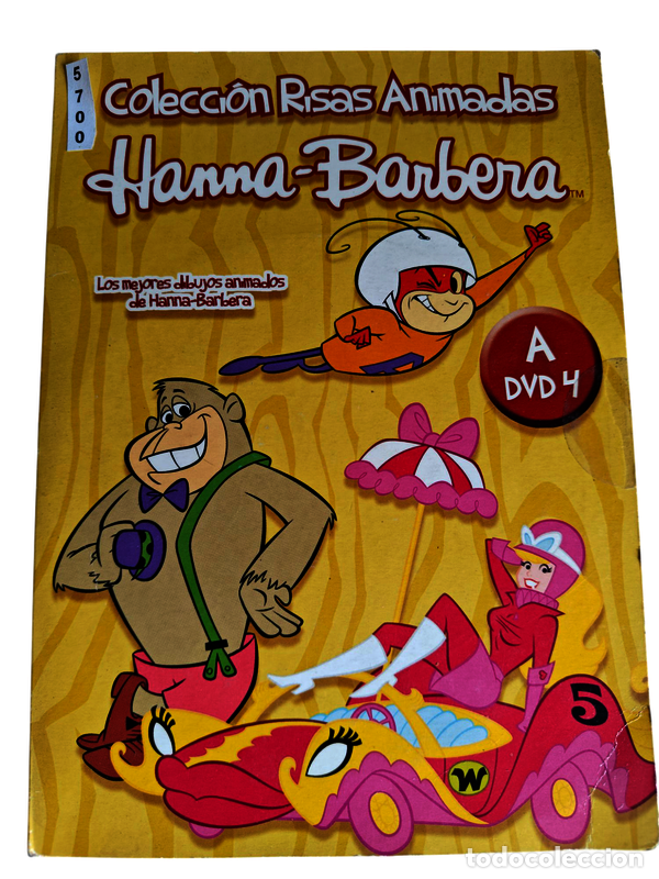 Cine: CNT5700 Hanna Barbera A DVD 4 DVD EDICION CARTON