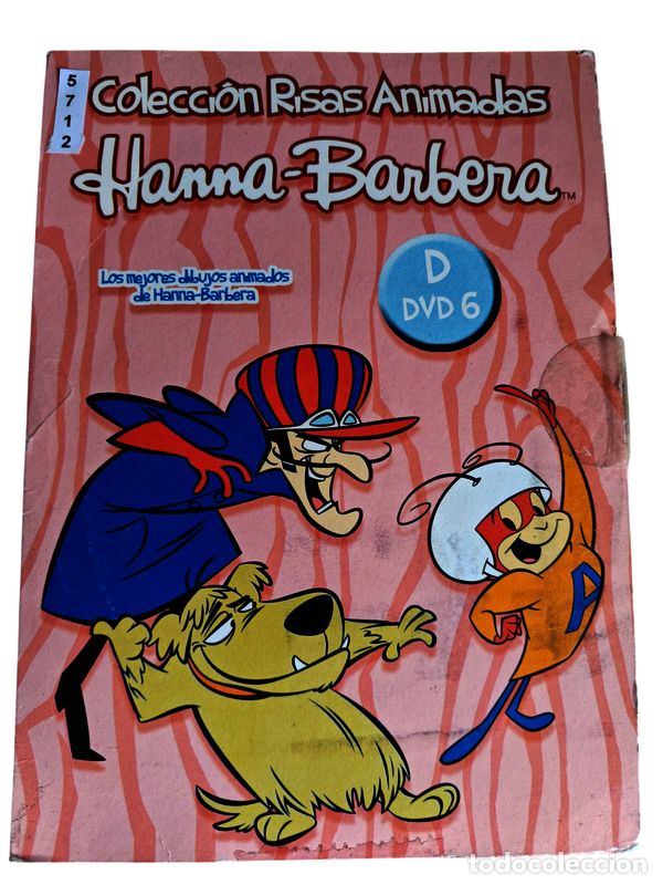 Cine: CNT5712 Hanna Barbera D DVD 6 DVD EDICION CARTON
