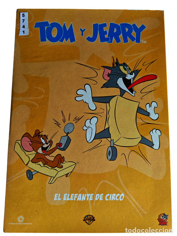 Cine: CNT5740 Tom y Jerry el elefante de circo DVD EDICION CARTON