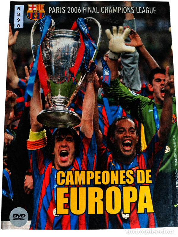 Cinema: CNT5890 Campeones de Europa, Paris 2006 DVD EDICION CARTON