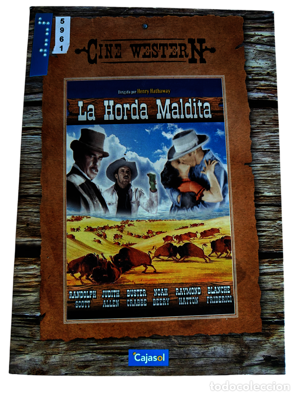 Cinema: CNT5961 La horda maldita DVD EDICION CARTON