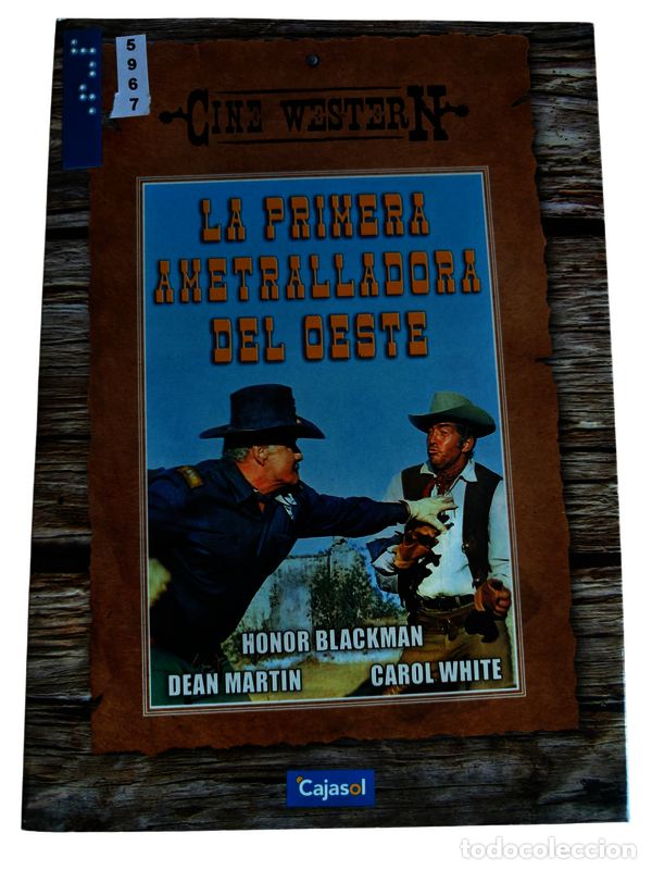 Cin&eacute;ma: CNT5967 La primera ametralladora del Oeste DVD EDICION CARTON