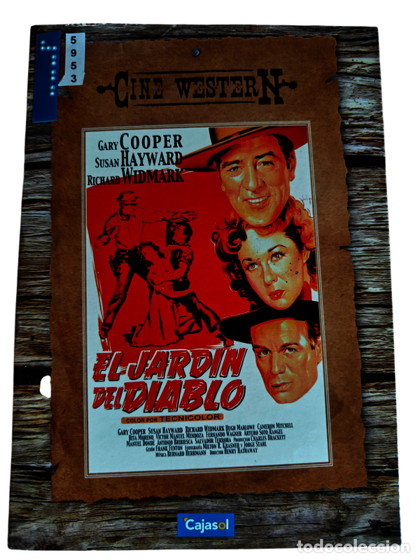 Cin&eacute;ma: CNT5953 El jardin del diablo DVD EDICION CARTON