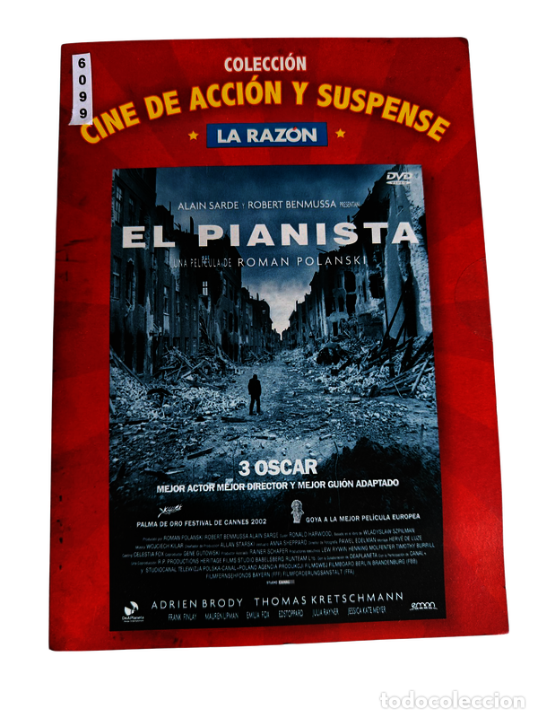 Cin&eacute;ma: CNT6099 El pianista DVD EDICION CARTON