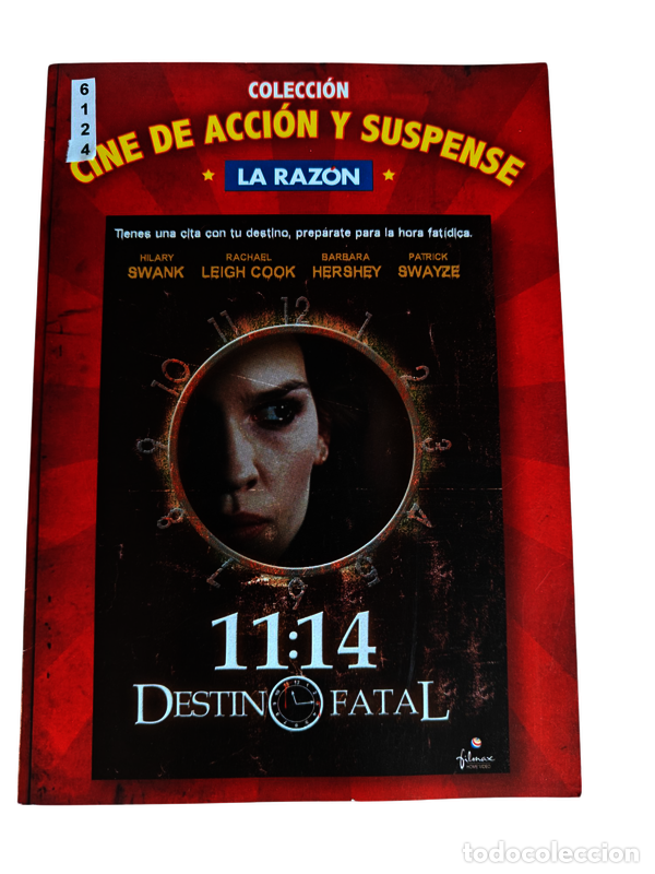 Cine: CNT6124 11:14 Destino fatal DVD EDICION CARTON
