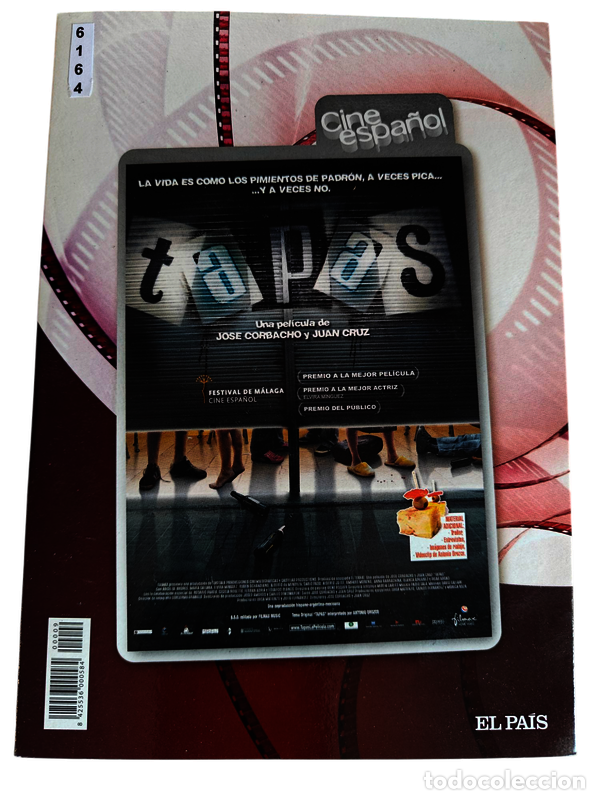Cine: CNT6164 Tapas DVD EDICION CARTON