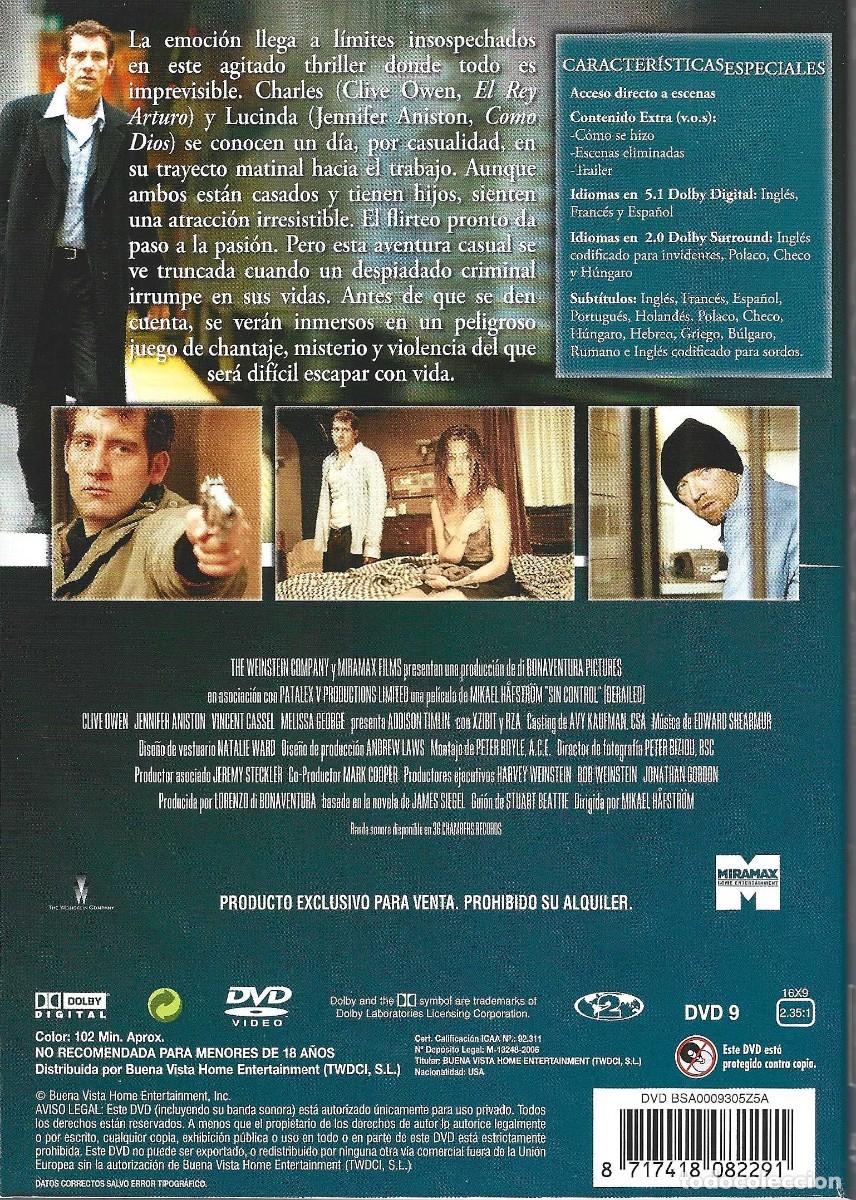 Cine: SIN CONTROL CLIVE OWEN - Foto 2