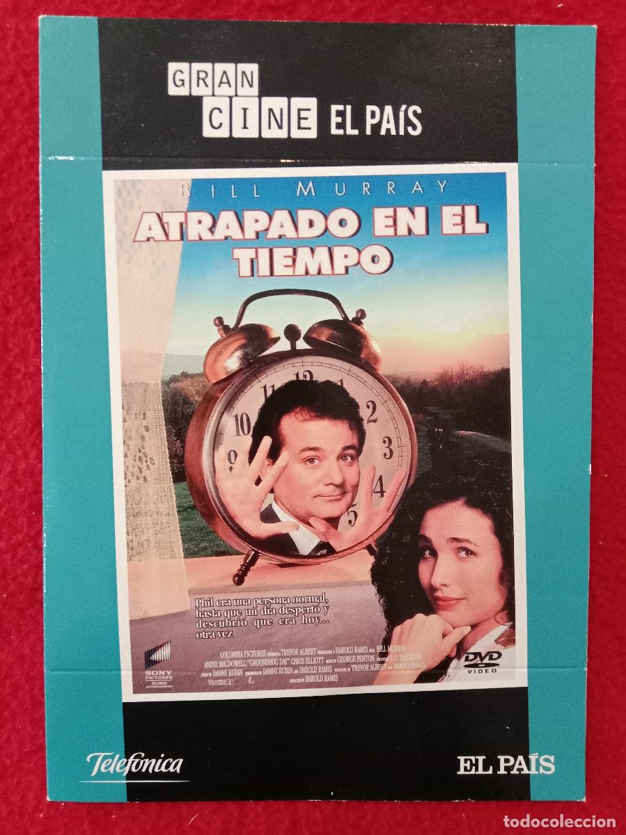 Cine: Atrapado en el Tiempo - Pel&iacute;cula DVD - Caratula Cart&oacute;n - Comedia. (B)