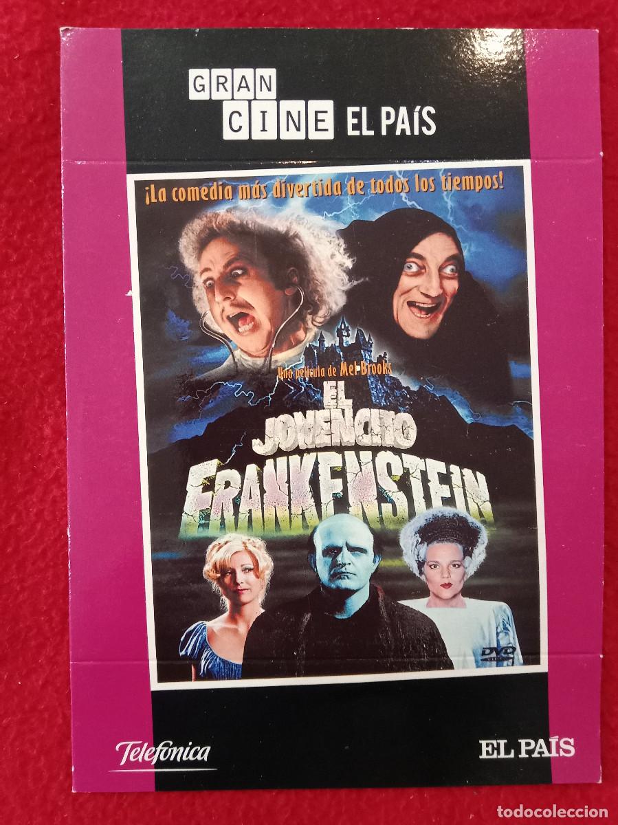 Cine: El Jovencito Frankenstein - Pel&iacute;cula DVD - Caratula Cart&oacute;n - Comedia.