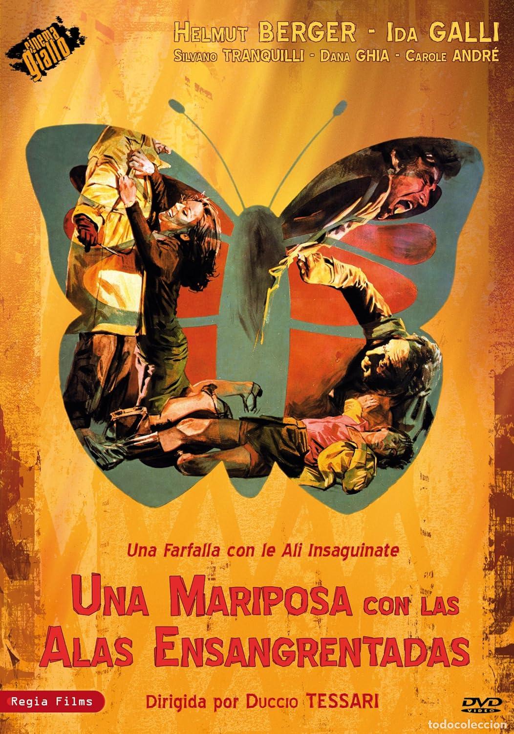 Cin&eacute;ma: UNA MARIPOSA CON LAS ALAS ENSANGRENTADAS - DVD - NUEVO