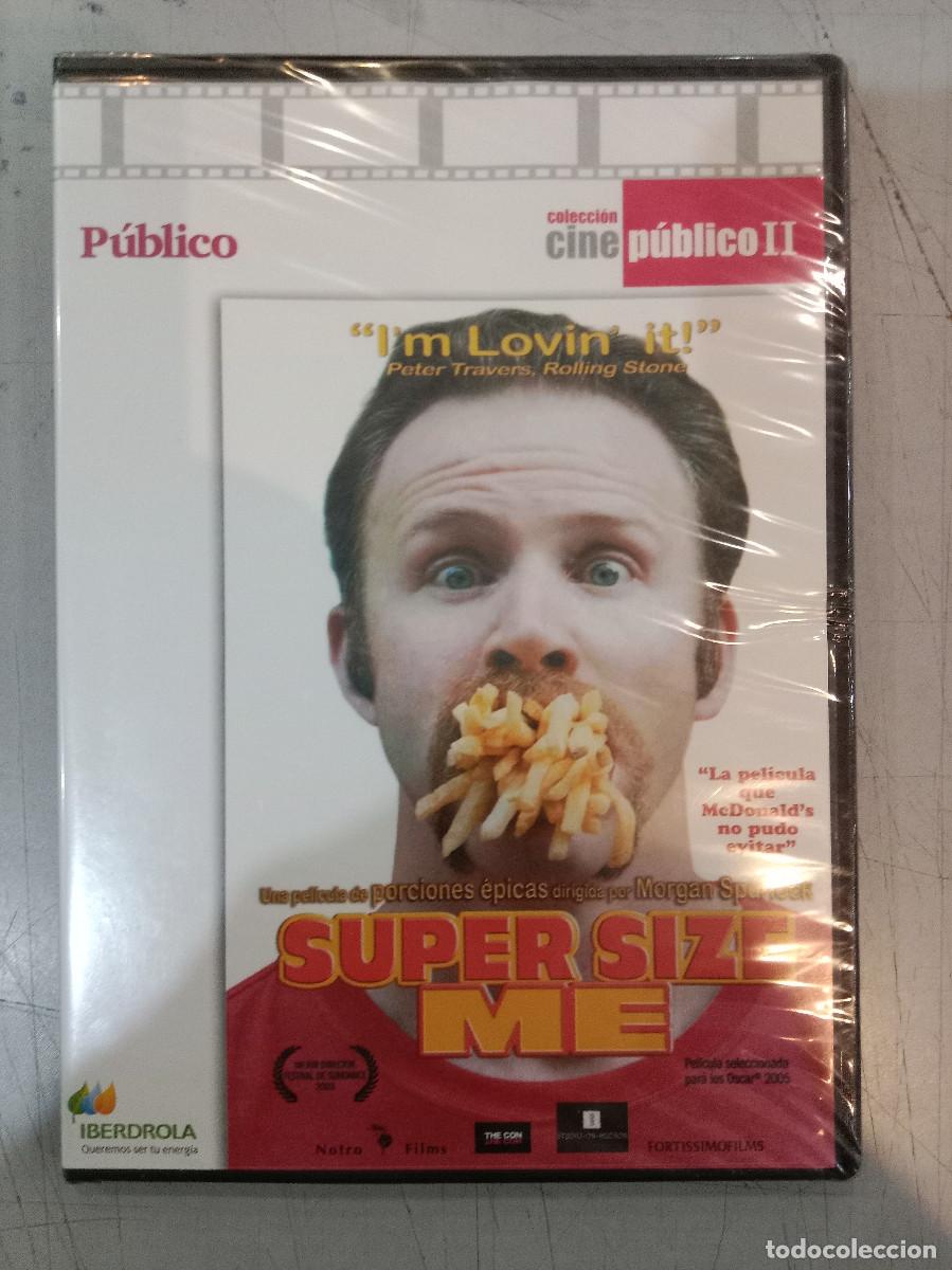 Cinema: Super Size Me - Pel&iacute;cula DVD - Caja Slim - Comedia - Precintada.