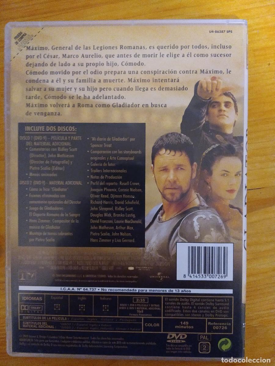 Cine: Gladiator (Formato Panor&aacute;mico) - Foto 2