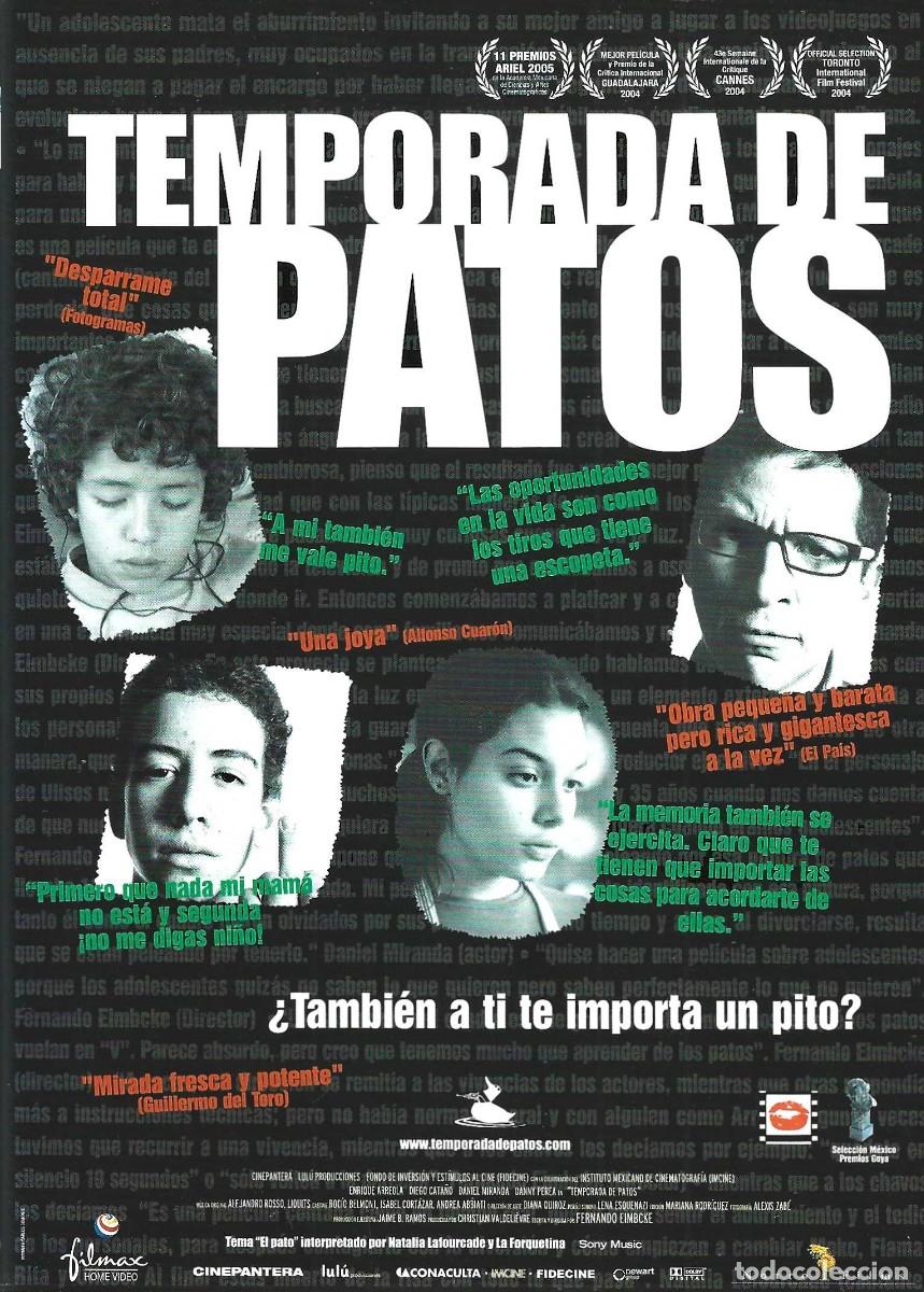 Cinema: TEMPORADA DE PATOS ENRIQUE ARREOLA