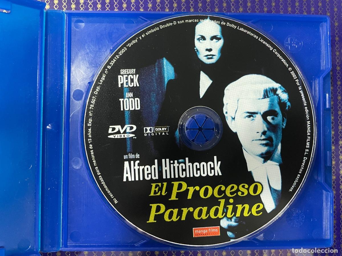 Cinema: El proceso Paradine (Solo disco original DVD)