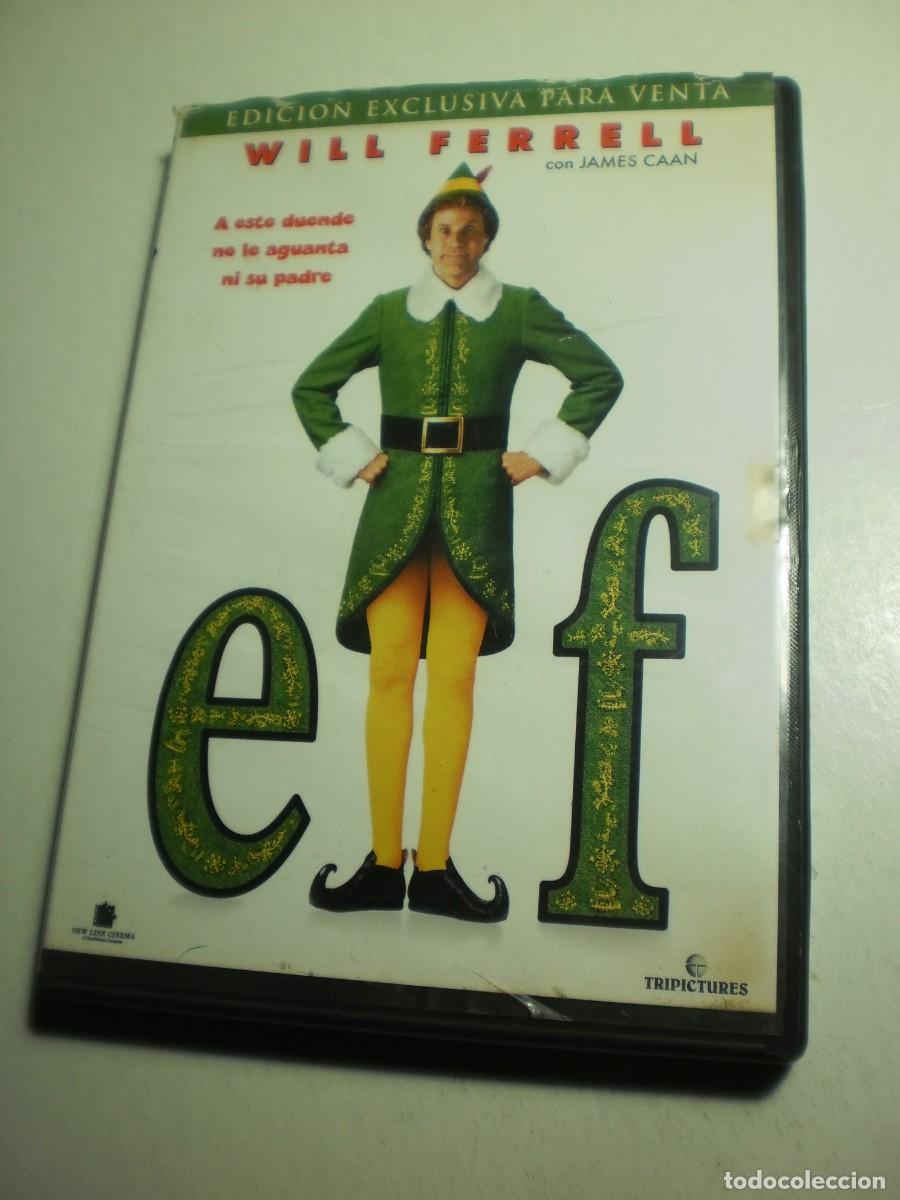 Cinema: dvd elf. will ferrell. 93 min (buen estado)