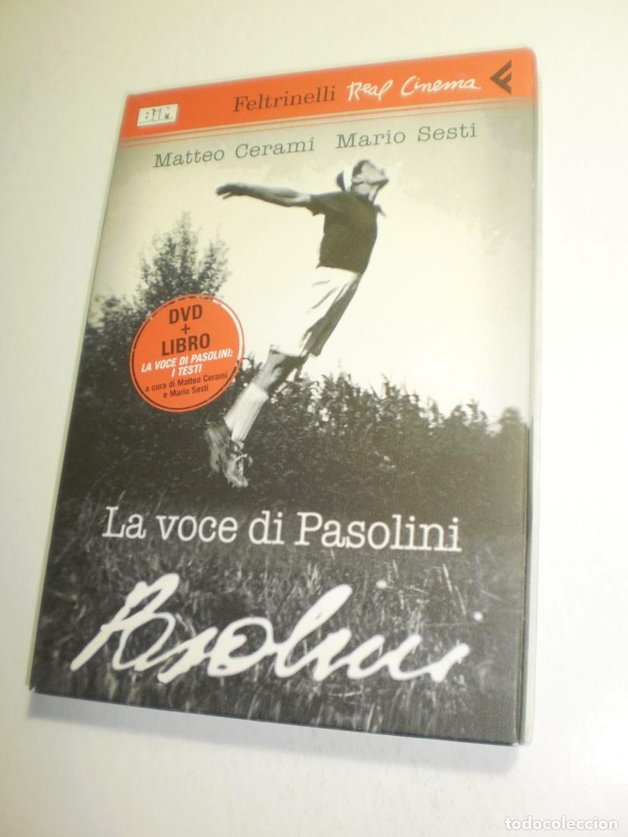 Cine: dvd+libro la voce di passolini. matteo cerami. mario sesti. 53 min 2006 italiano (seminuevo)