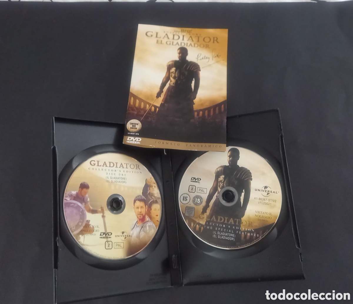 Cine: DVD GLADIATOR , DOBLE - Foto 3
