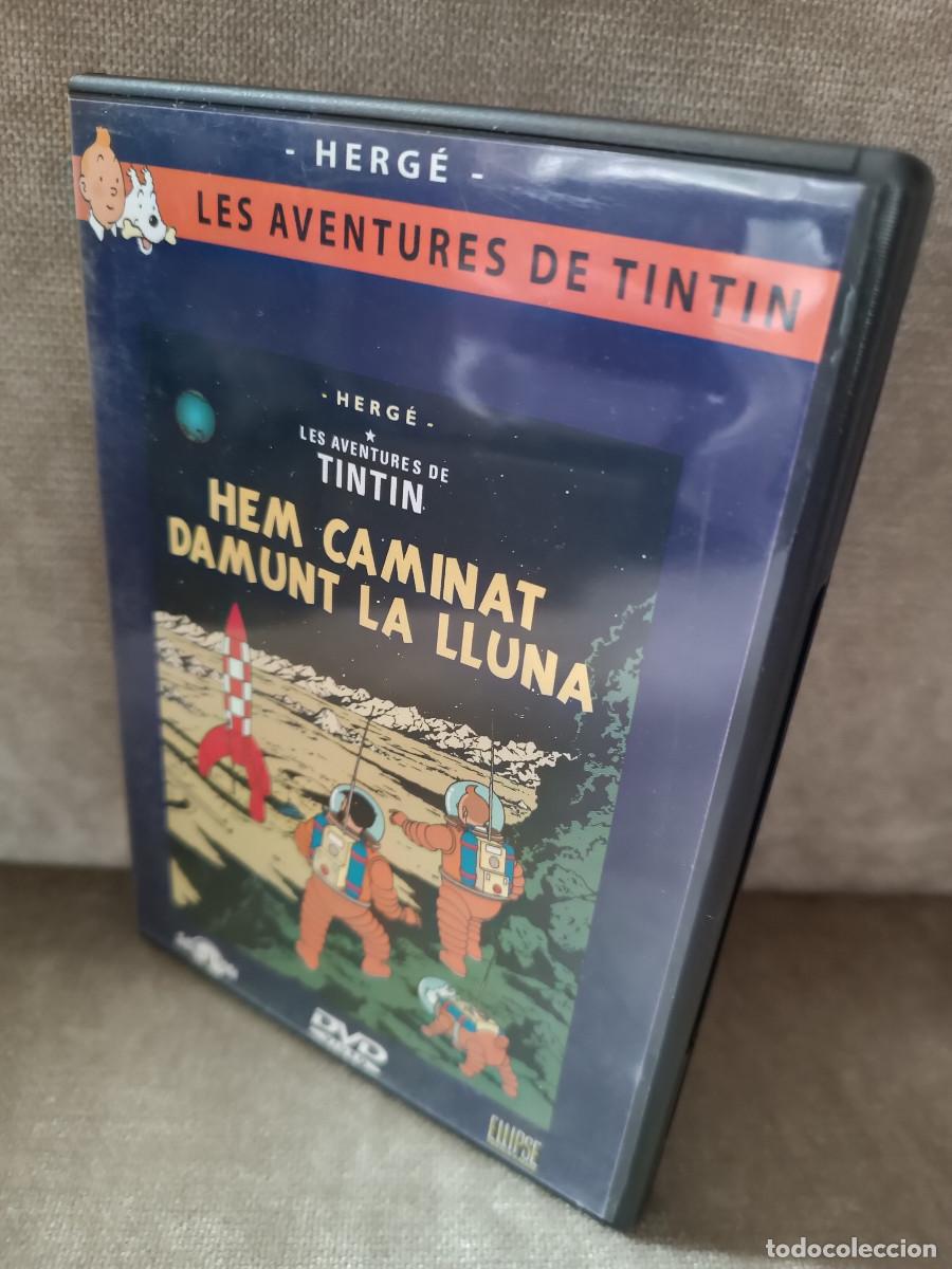 Cine: LES AVENTURES DE TINTIN - HEM CAMINAT DAMUNT LA LLUNA - DVD - EN CATAL&Agrave;