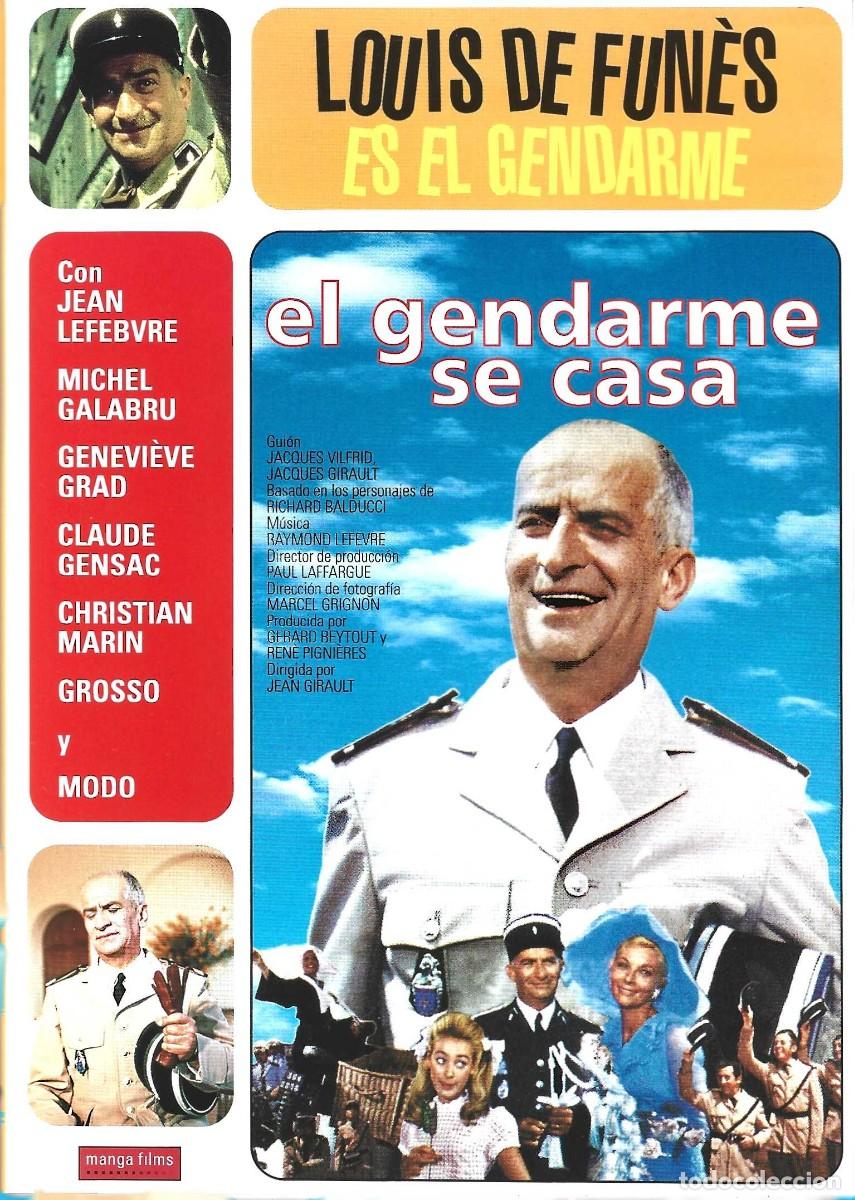 Cinema: EL GENDARME SE CASA LOUIS DE FUN&Eacute;S