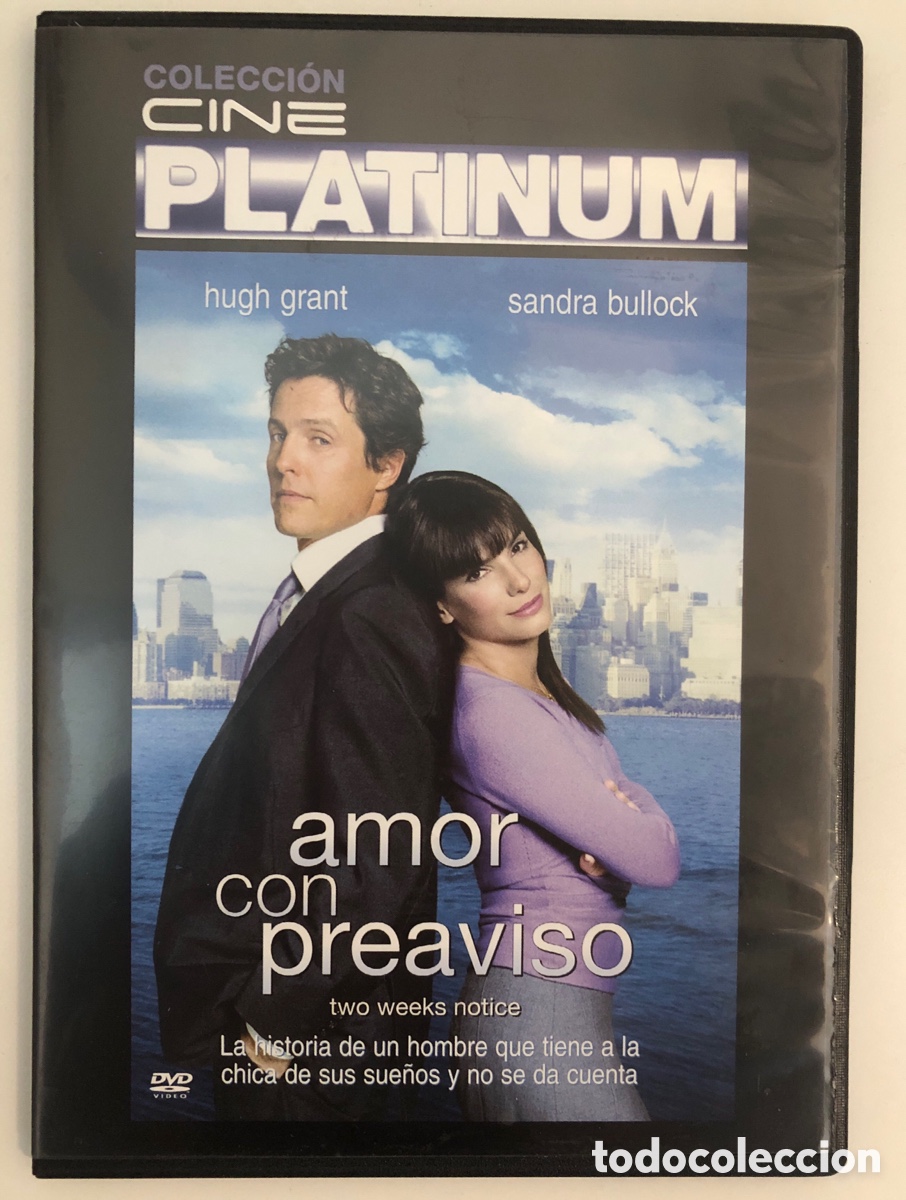 Cine: DVD AMOR CON PREAVISO COLECCI&Oacute;N CINE PLATINUM