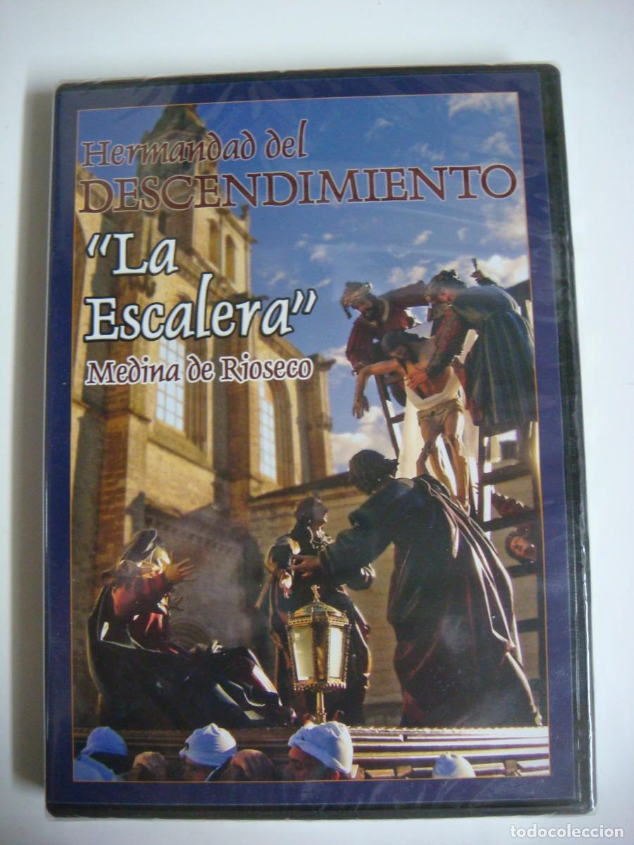 Cine: D.V.D. DE HERMANDAD DEL DESCENDIMIENTO LA ESCALERA MEDINA DE RIOSECO-(G)