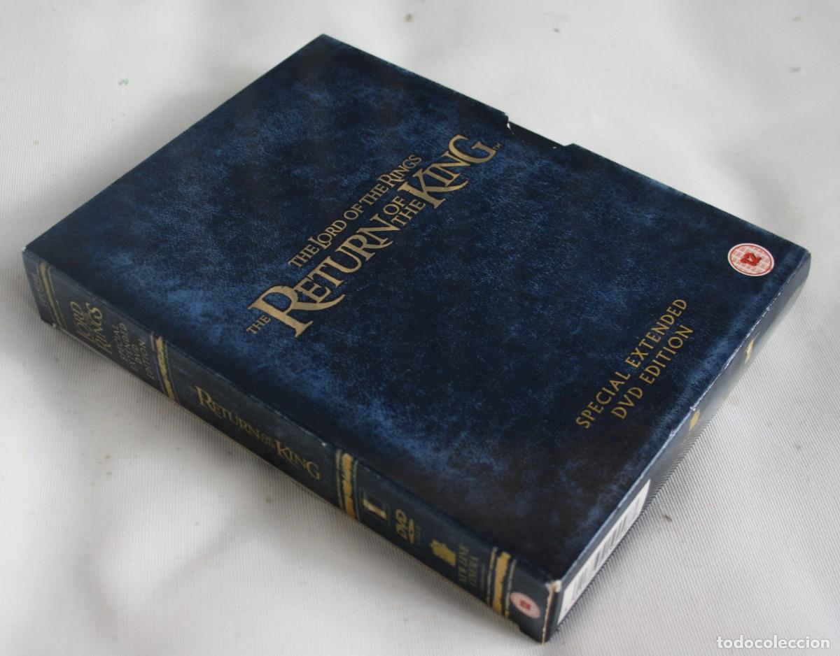 Cine: EL SE&Ntilde;OR DE LOS ANILLOS: THE RETURN OF THE KING, EDICION ESPECIAL EXTENDIDA EN 4 DVD, EN ESTUCHE