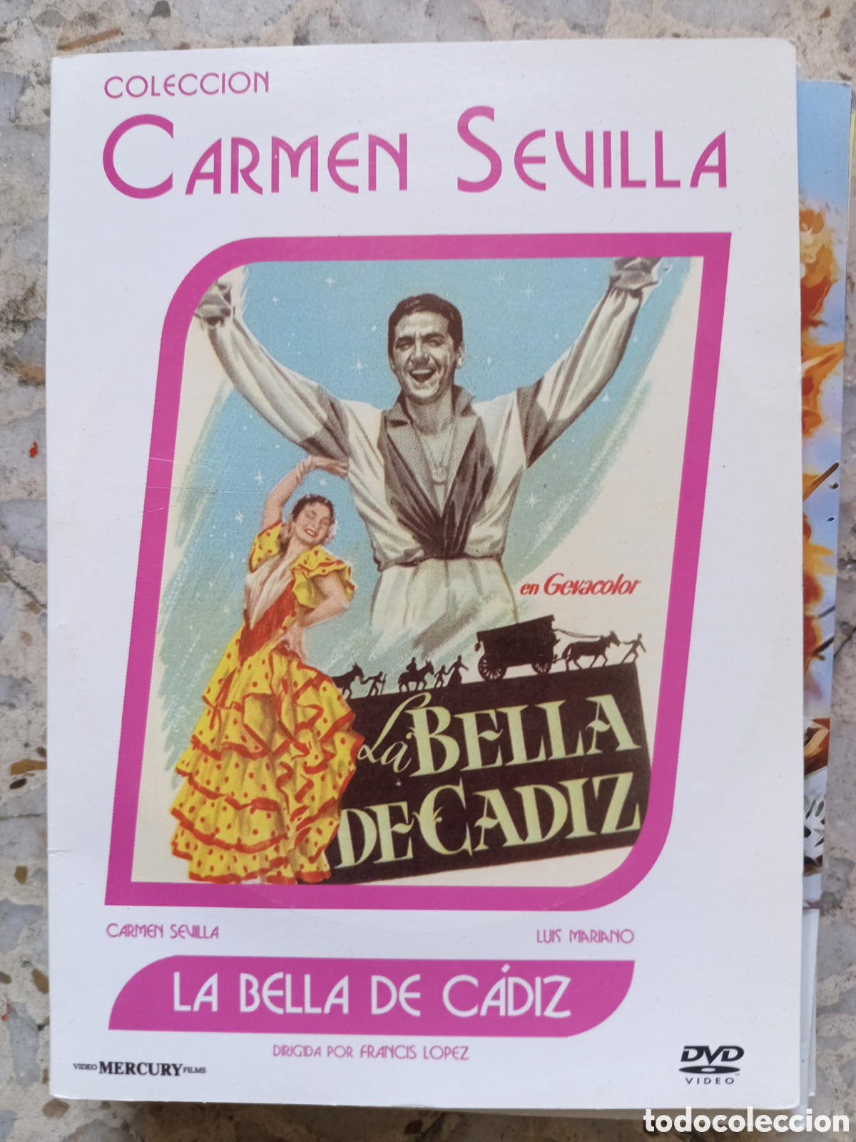 Cine: DVD LA BELLA DE CADIZ CARMEN SEVILLA CARTON