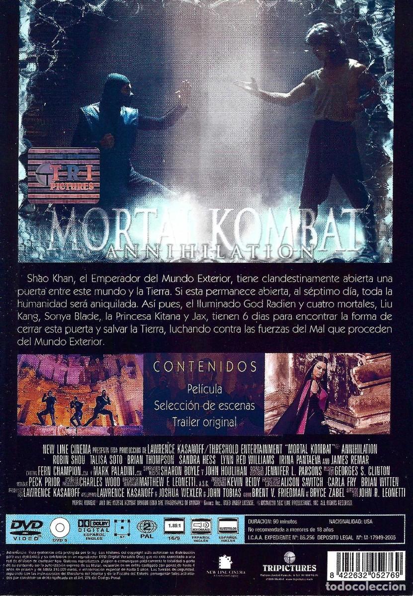 Cine: MORTAL KOMBAT ANNIHILATION - Foto 2