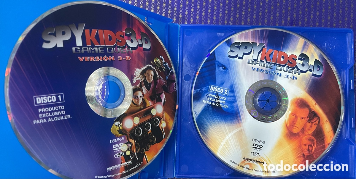 Cinema: Spy kid 3D (Solo disco original DVD)