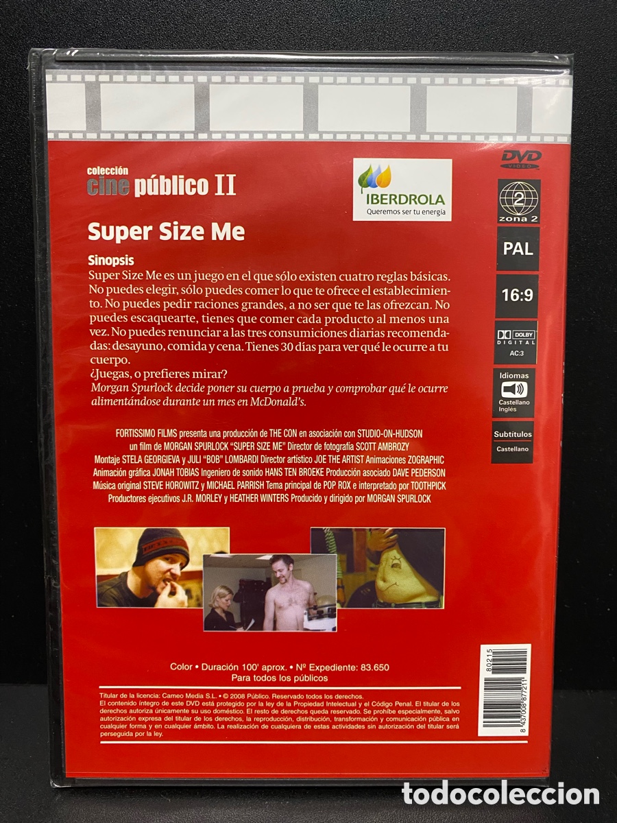 Cine: Super Size Me (DVD) - Foto 2