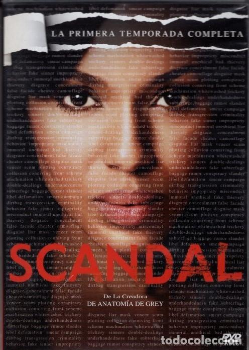 Cine: SCANDAL DVD - ( 2-DVD) LA 1&ordf; TEMPORADA COMPLETA- eSCANDALIZAR ES SU OBJETIVO... Y LO CONSIGUE