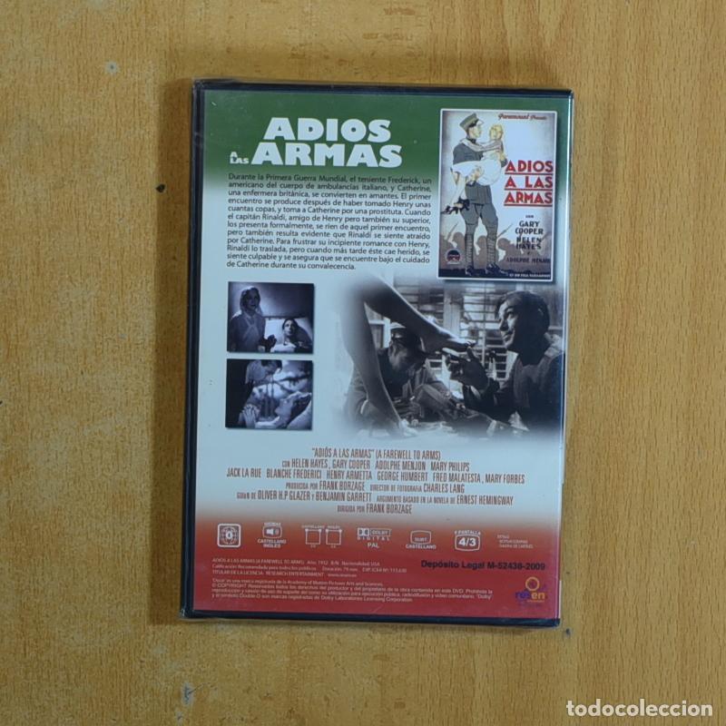 Cine: ADIOS A LAS ARMAS - DVD - Foto 2
