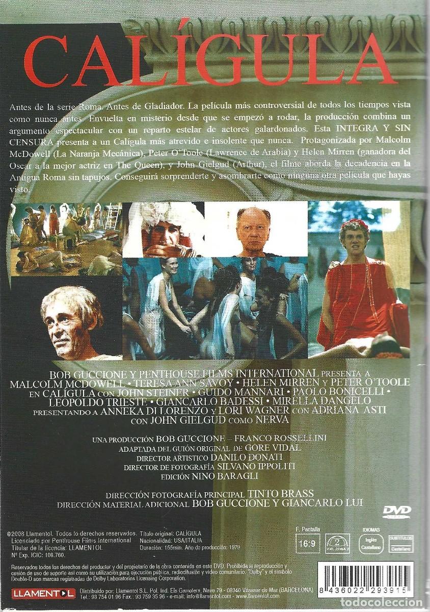 Cine: CAL&Iacute;GULA VERSI&Oacute;N &Iacute;NTEGRA NO CENSURADA - Foto 2